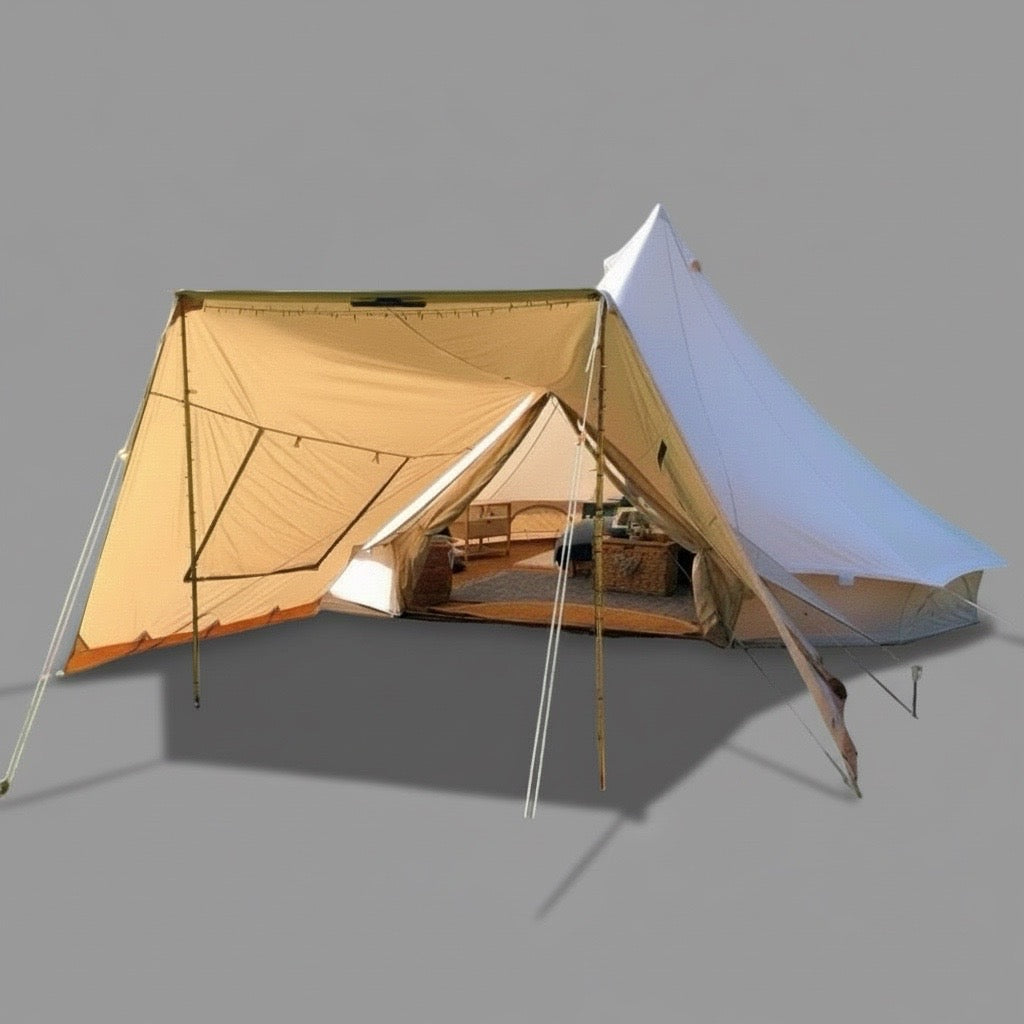 awnings for bell tents GLANOPY: Van Sun Canopy/Universal Porch for bell tents and glawnings