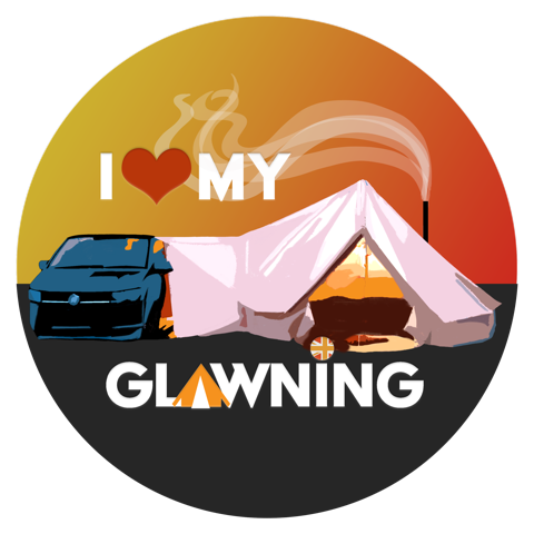 I Love My Glawning Sticker