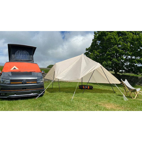 'Glambrella' Protective Flysheet for Glawnings