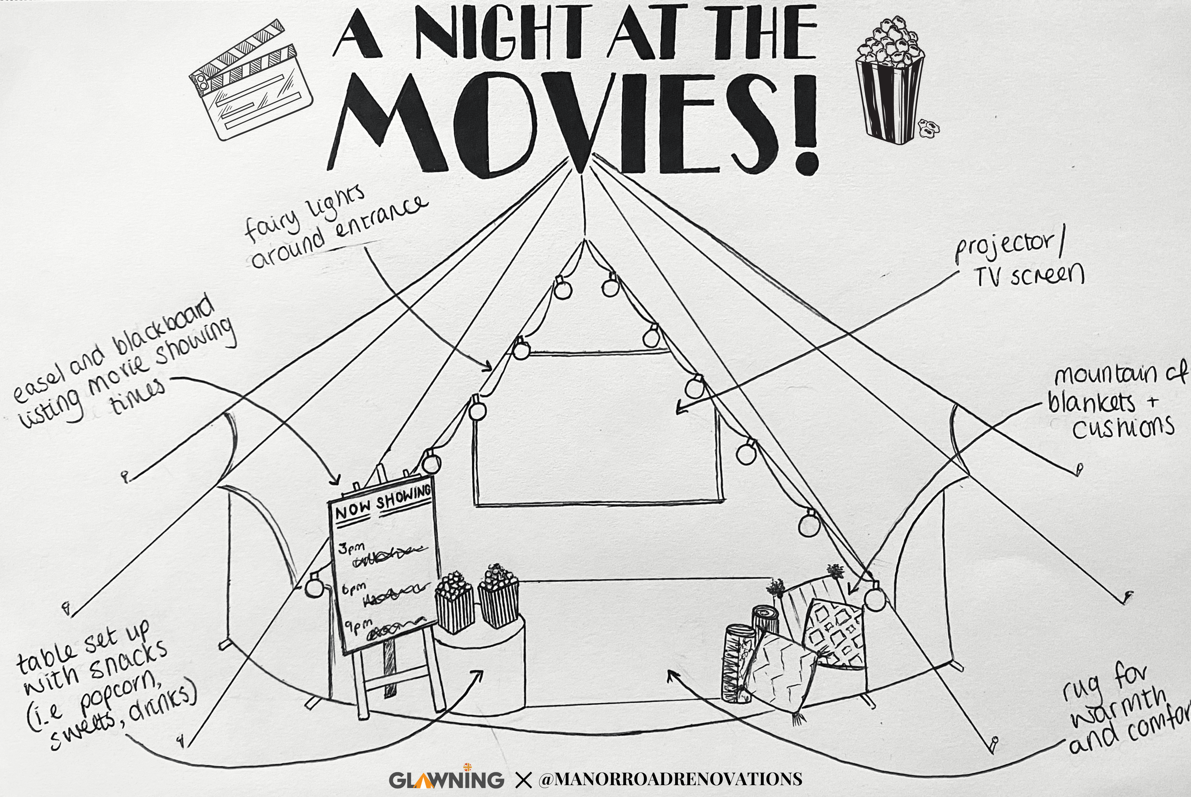 Night at the Movies: Half Term Activity Idea