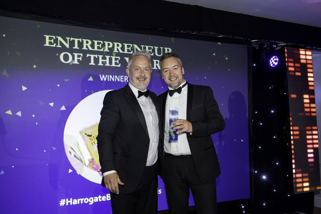 Entrepreneur of the Year goes to Glawning Director at Local Business Awards!