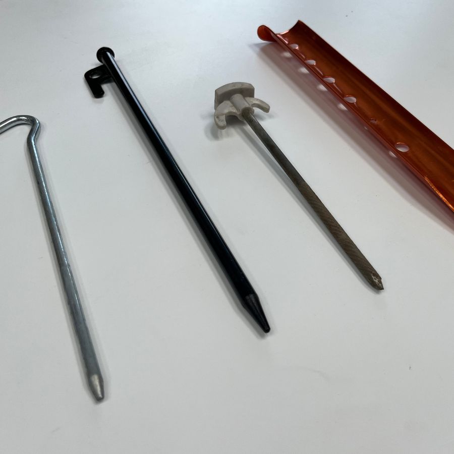 Hold Your Ground: The Peg Stops Here! A guide to picking the right pegs for your pitch.