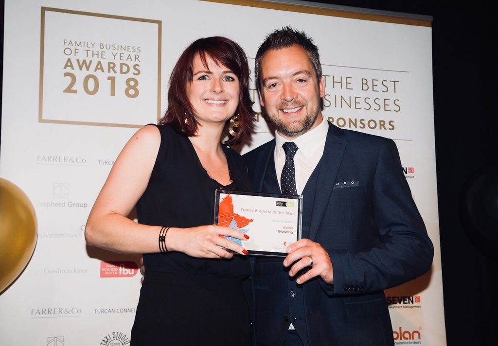 Throwback: Winning at the Family Business of the Year Awards 2018