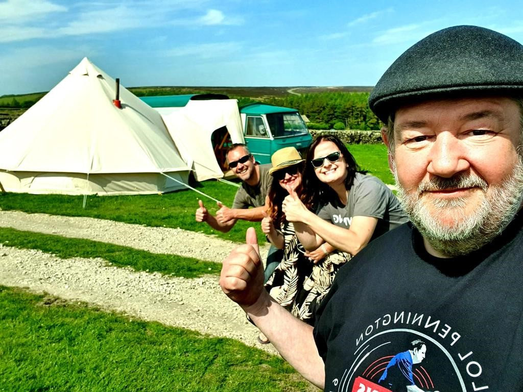 Glamping Adventures with Johnny Vegas: A Tent-Tastic Journey