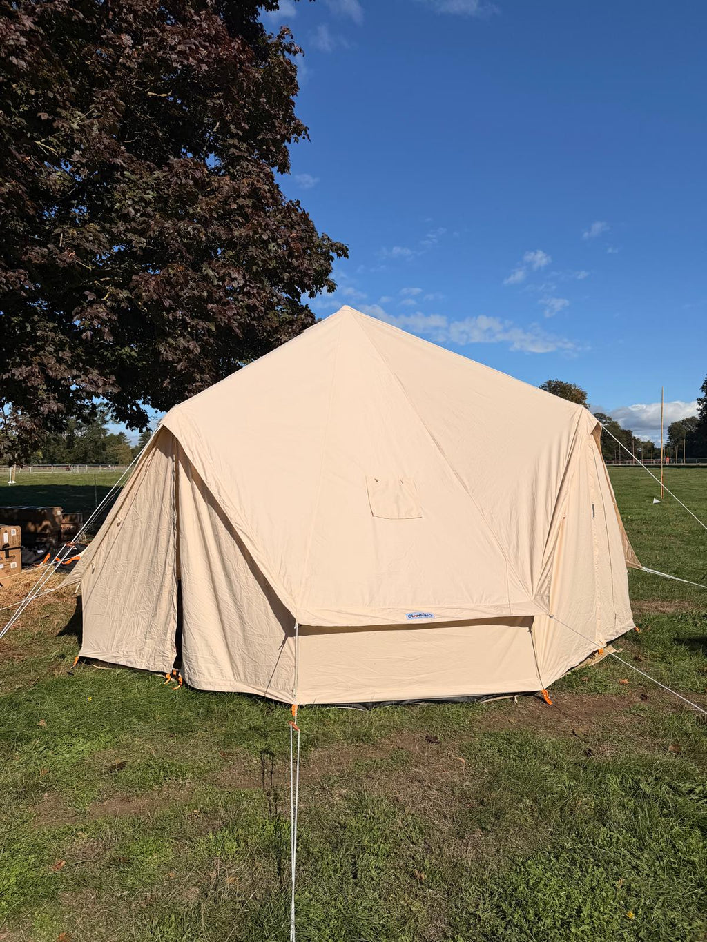 #1: Triple Door 5m Poled Glawning Main tent