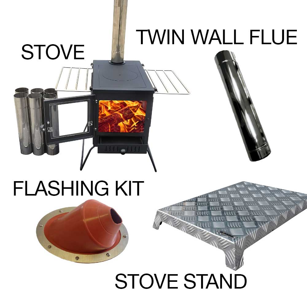 Woodburning Camping Stove: Bundle Deal