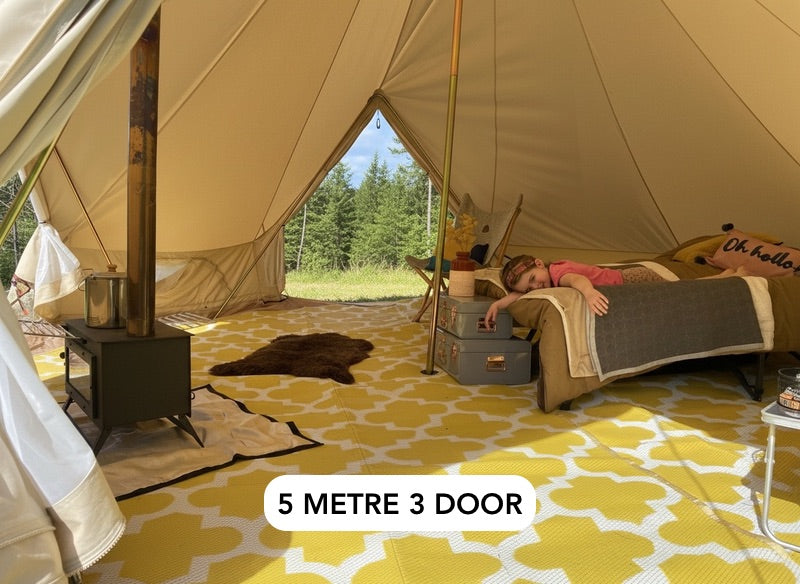 Triple Door High Roof Driveaway Awning 2026