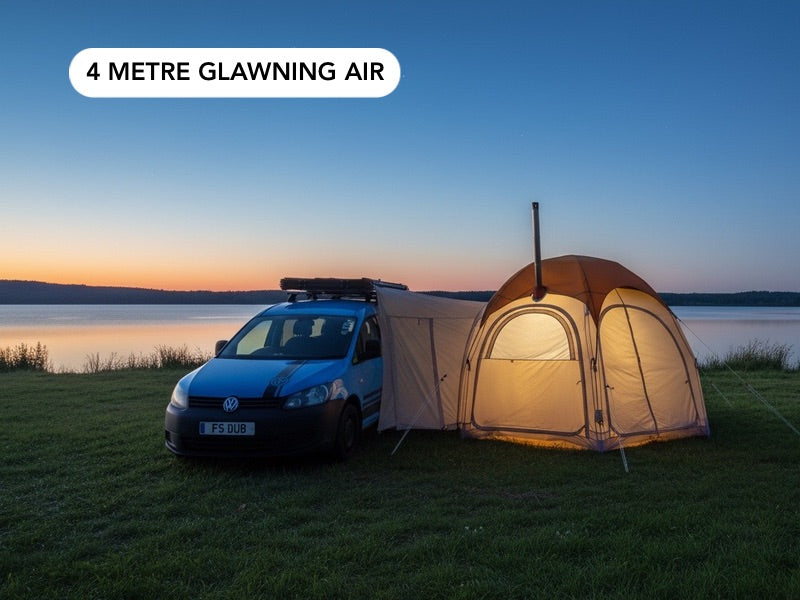 GlawningAIR Beige Standard Height Driveaway Awning 2026