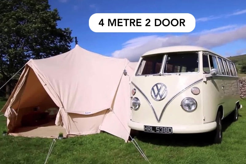 Double Door Standard Height Driveaway Awning 2026