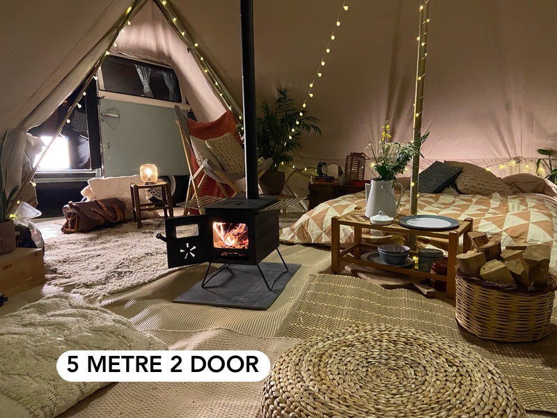 Double Door Standard Height Driveaway Awning 2026