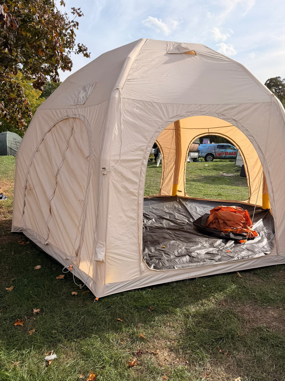#9: Beige 5m GlawningAIR Main Tent SOLD