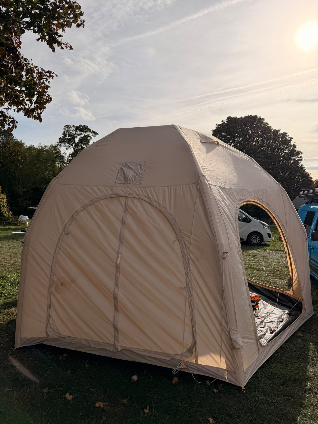 #9: Beige 5m GlawningAIR Main Tent SOLD