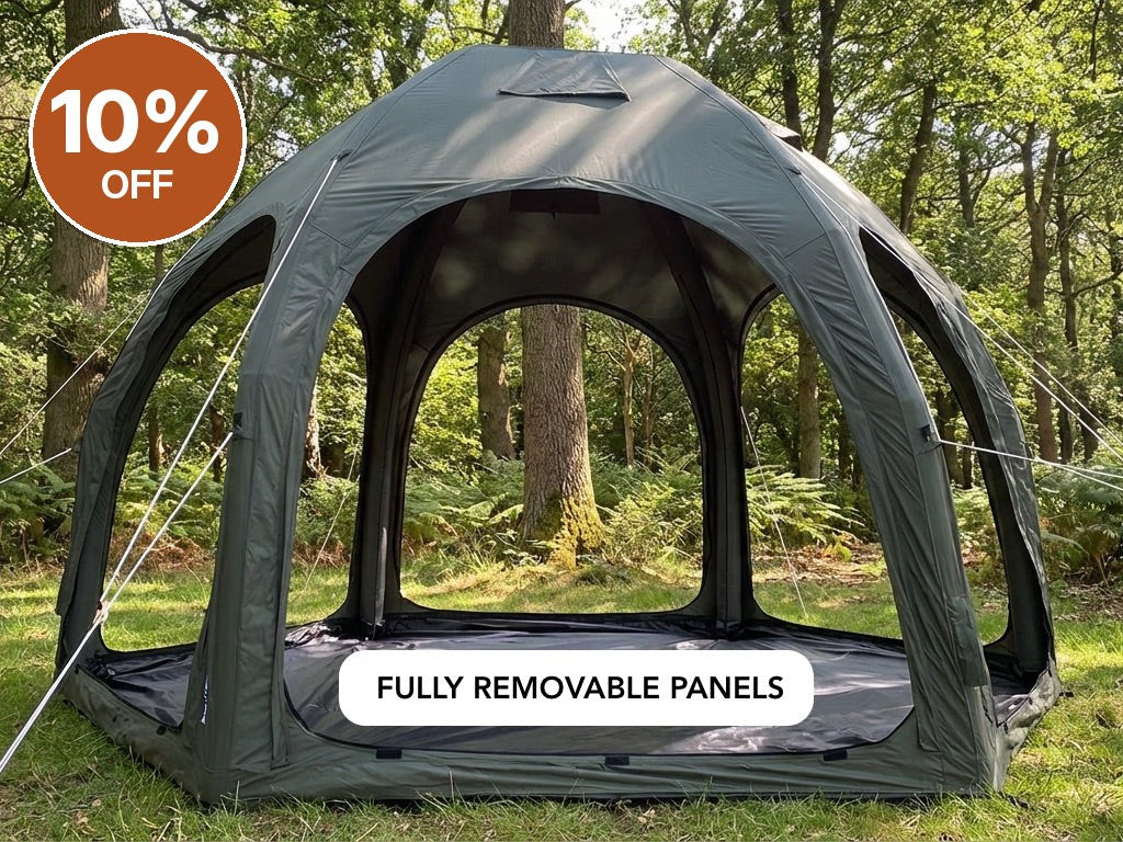 GlawningAIR Tent Camo Green 4m – Clearance, Collection Only