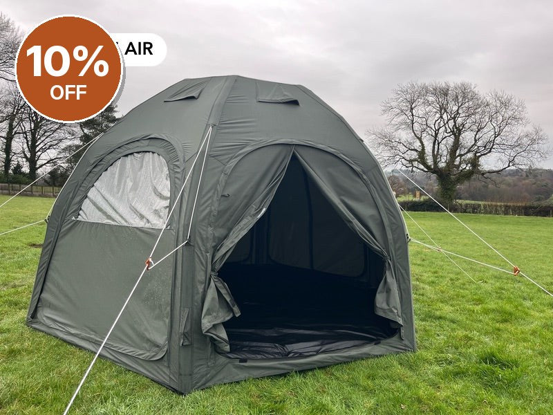 GlawningAIR Tent Camo Green 4m – Clearance, Collection Only
