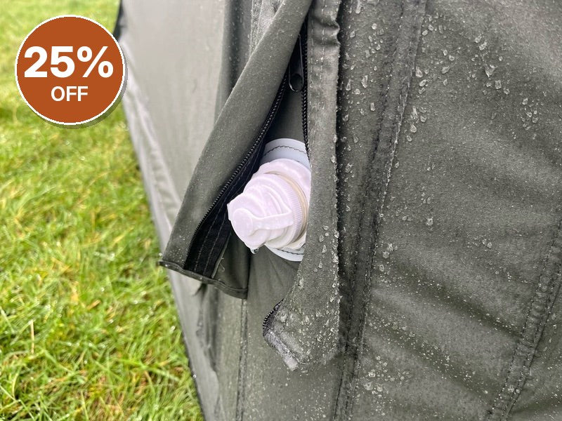 GlawningAIR Tent Camo Green 4m (No Roof Cover) – Clearance, Delivered