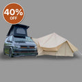 Glambrella Protective Flysheet for 2 Door Glawnings 5m – Clearance, Collection Only