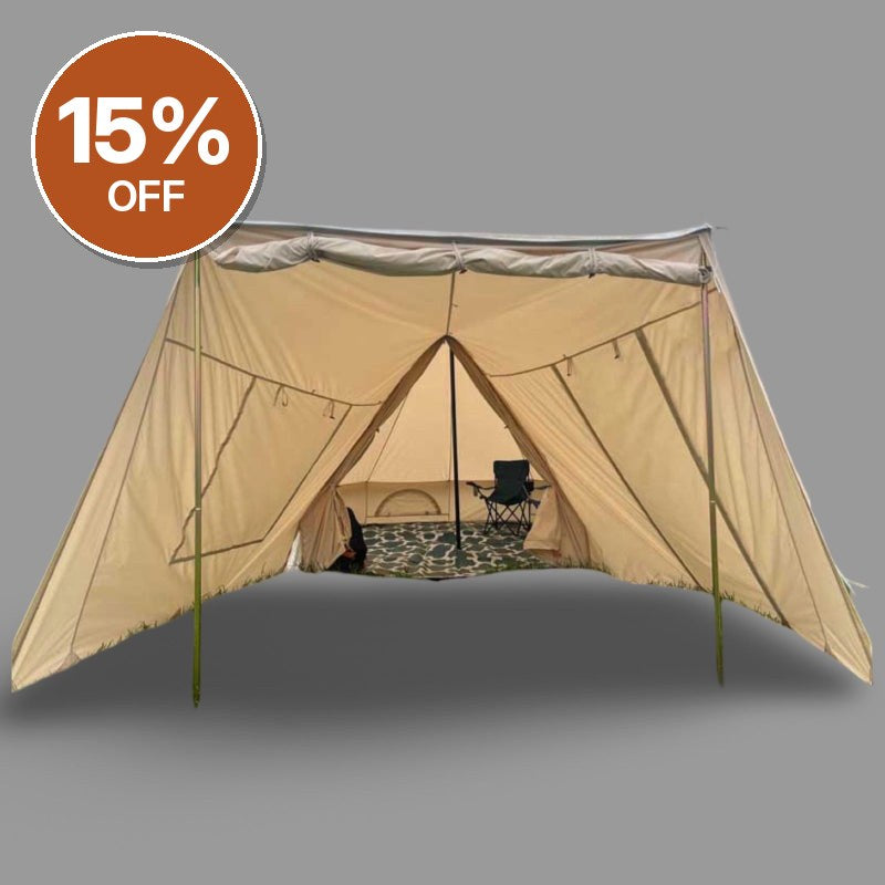 GlanopyPLUS Van Sun Canopy and Porch with Roll Down Door – Clearance, Collection Only