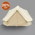 Glawning Triple Door Tent 4m – Clearance, Collection Only