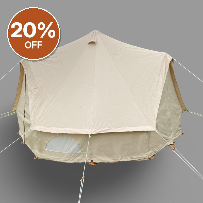 Glawning Triple Door Tent 4m – Clearance, Collection Only