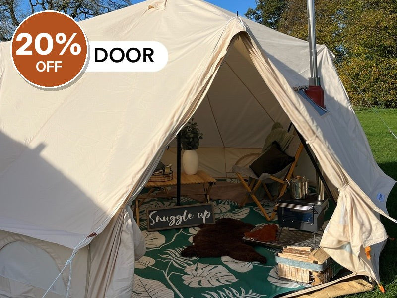 Glawning Triple Door Tent 4m – Clearance, Collection Only
