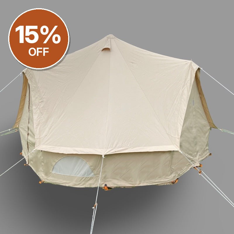 Glawning Triple Door Tent 4m – Clearance, Delivered