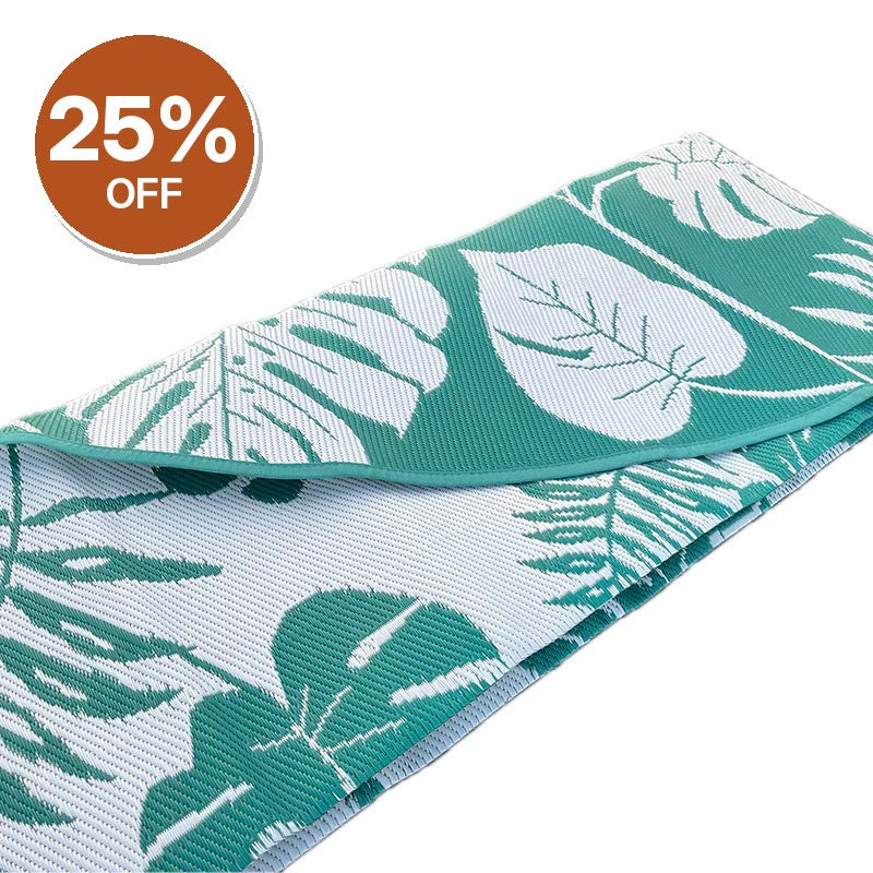 Full Moon Mat 4m Green Botanical – Clearance, Delivered