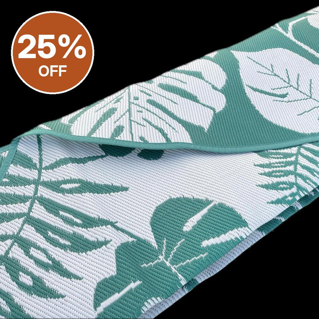 Full Moon Mat 4m Green Botanical – Clearance, Delivered