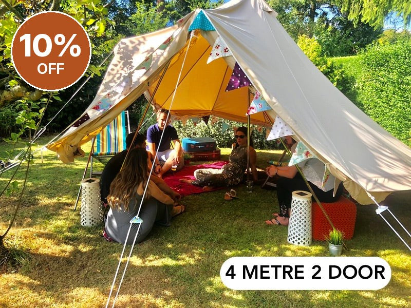 Glawning Double Door Tent 5m – Clearance, Delivered