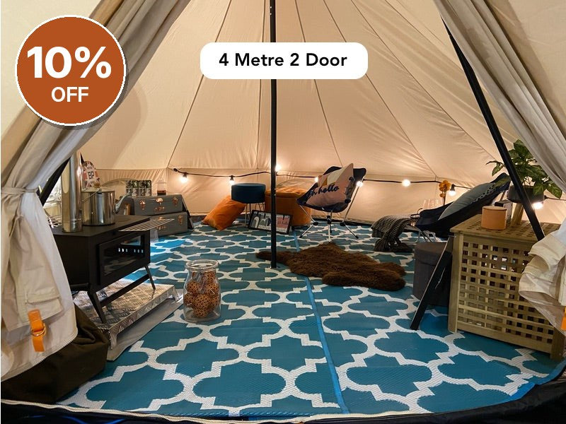 Glawning Double Door Tent 5m – Clearance, Delivered