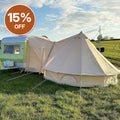 Connecting Canopy for Standard Height Vehicles (Polycotton, Side Zip) – Clearance, Collection Only