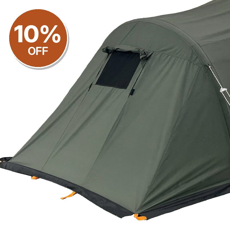 AirSuite Zip On Sleep and Storage Pod Beige – Clearance, Collection Only