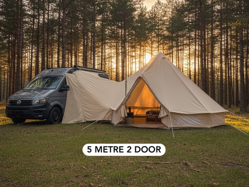 Double Door High Roof Driveaway Awning 2026