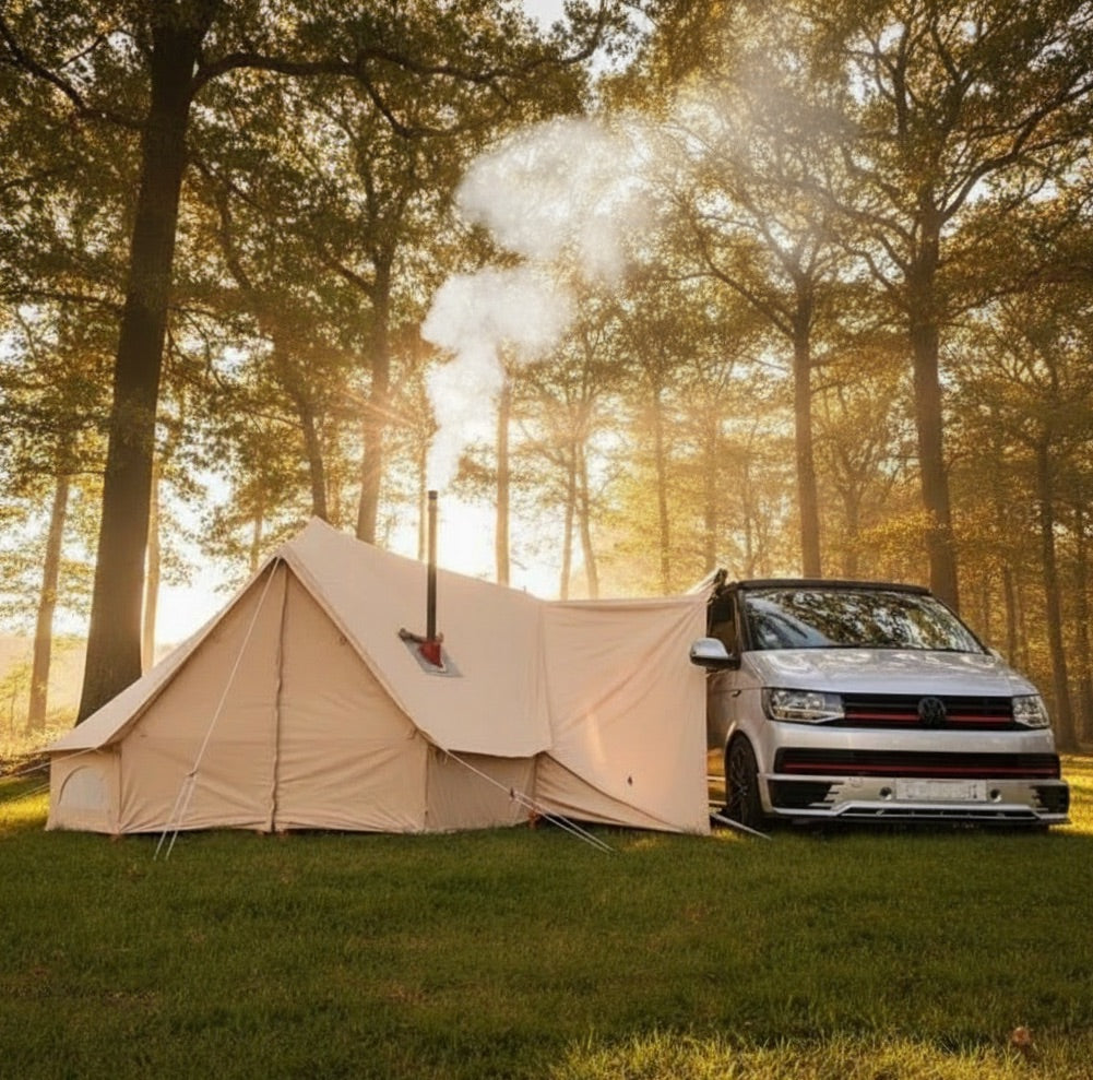 Luxury Driveaway Bell Tent Awnings For Campervans & Caravans – glawning