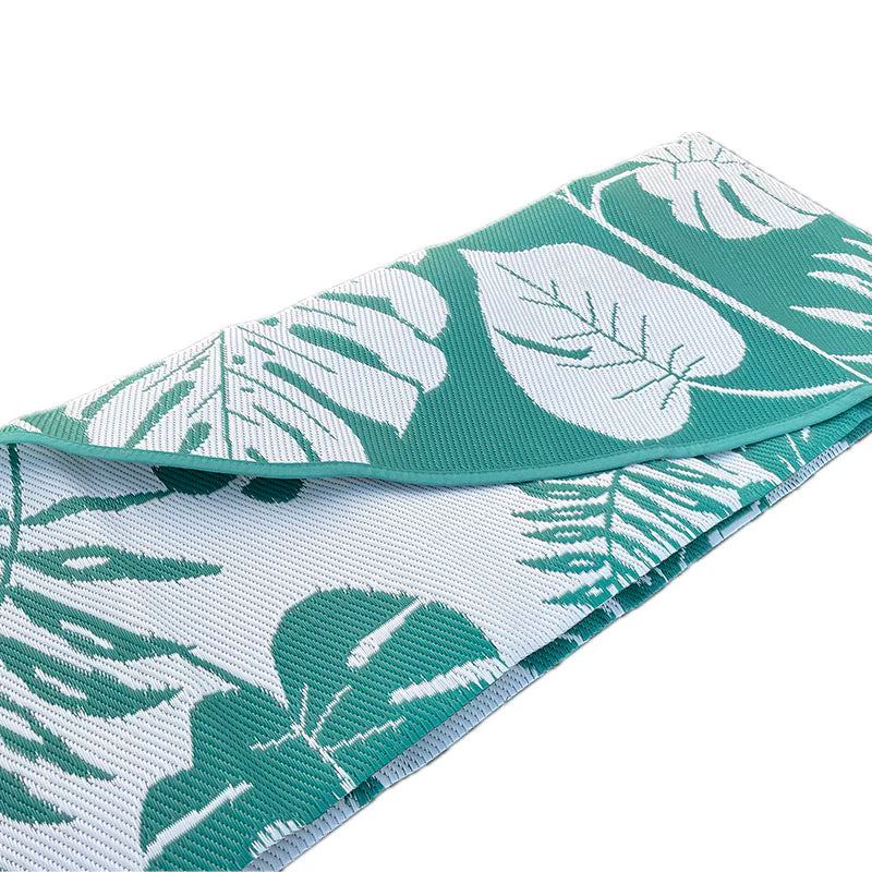 Green Botanical bell tent matting