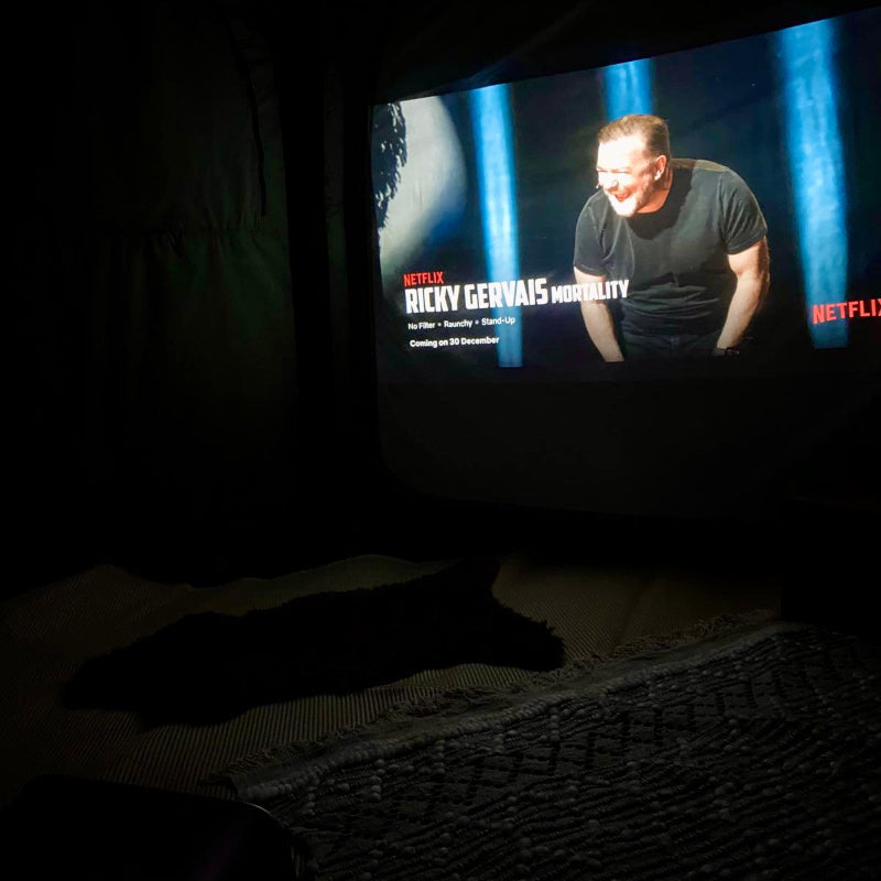 TentFlix GlawningAIR Cinema Screen