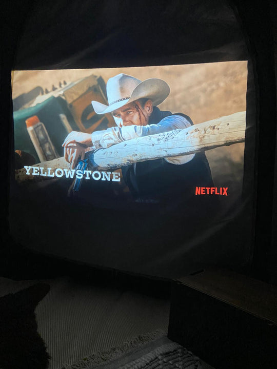 TentFlix GlawningAIR Cinema Screen