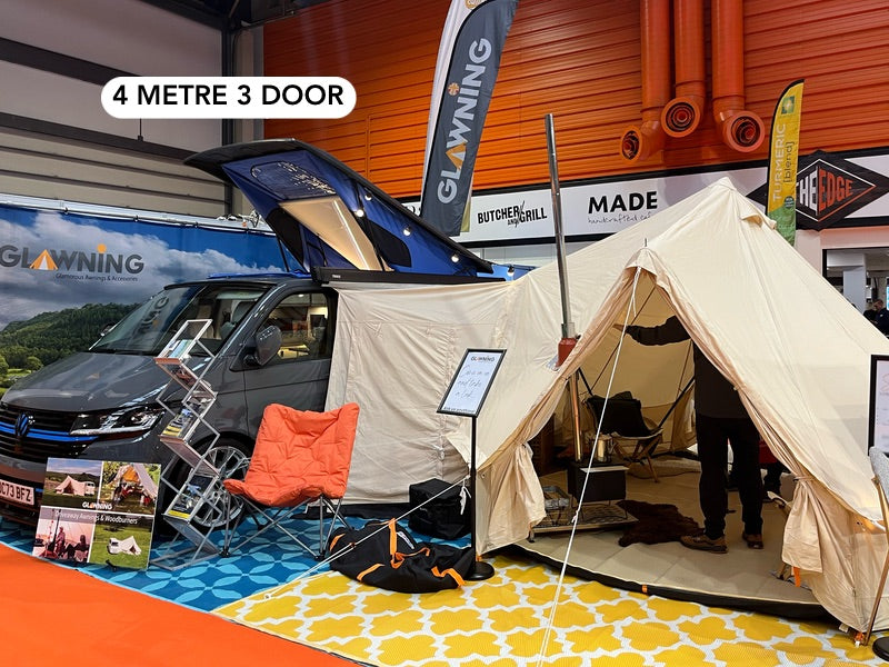 Triple Door Standard Height Driveaway Awning 2026