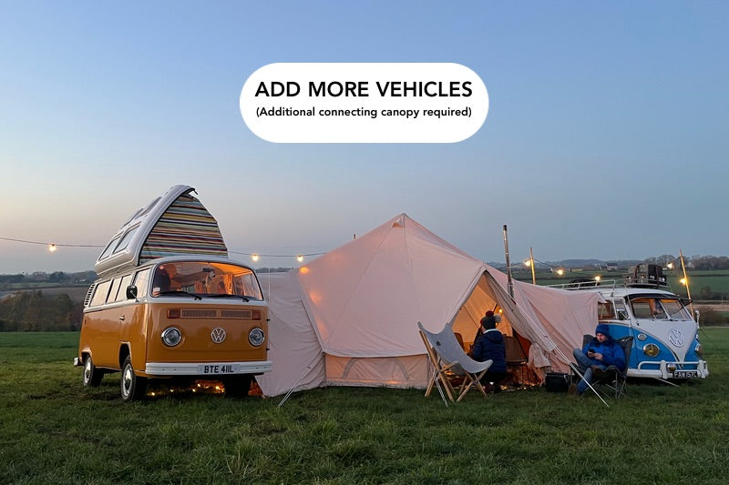 Triple Door Standard Height Driveaway Awning 2026