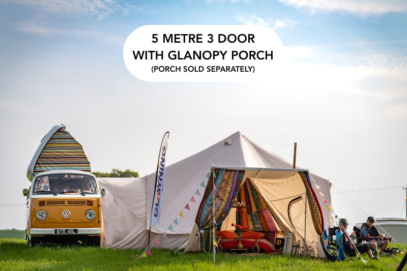 Triple Door Standard Height Driveaway Awning 2026