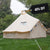 SALE! BULK BUY 5 x Glawning Bell Tent (2 sizes)