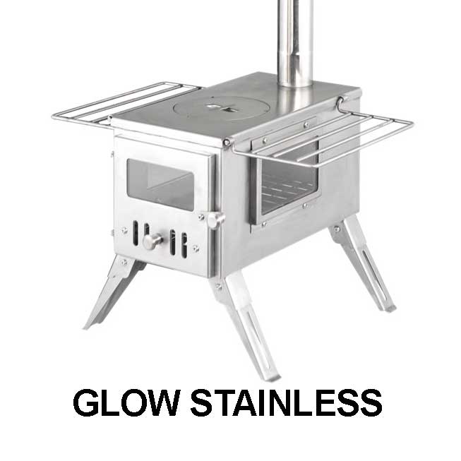 Glawning and Bell Tent Stove Bundle (choice of stoves) - glawning