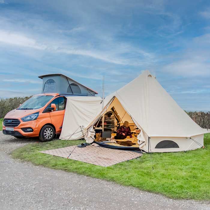 Glawning Classic Large: 5 Metre, 2 Door Driveaway Awning