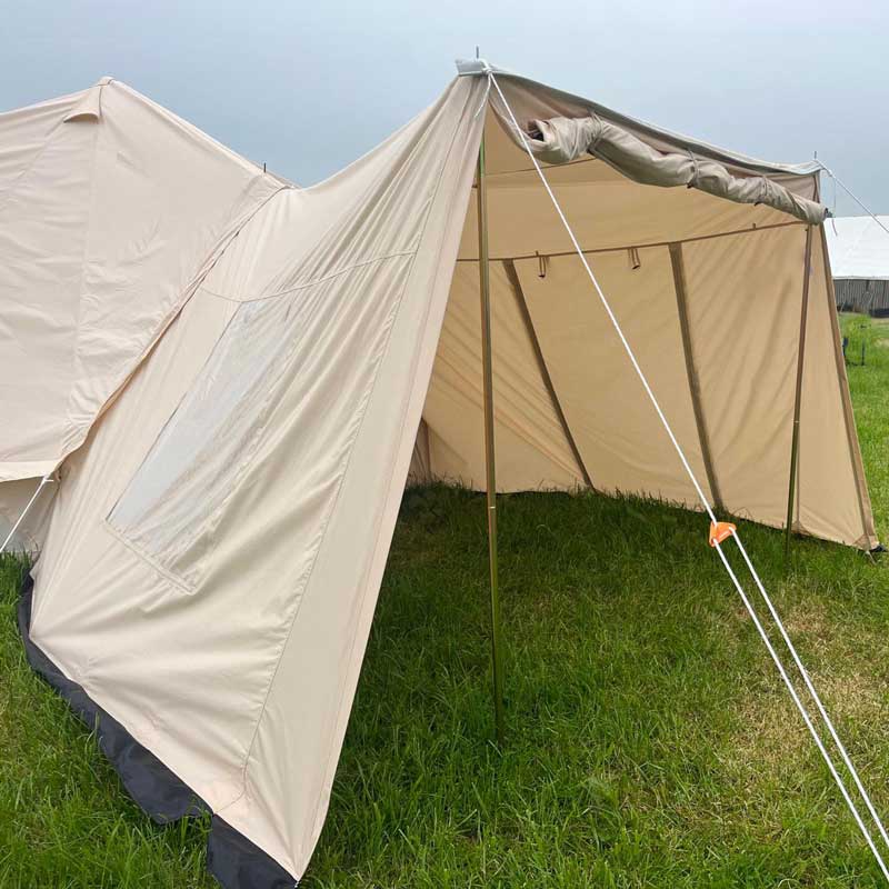 GlanopyPLUS: Van Sun Canopy and Universal Porch with Roll Down Door (zips on to glawnings)