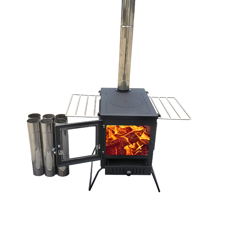 Vista 'Sista': Portable Woodburning Camping Stove - glawning