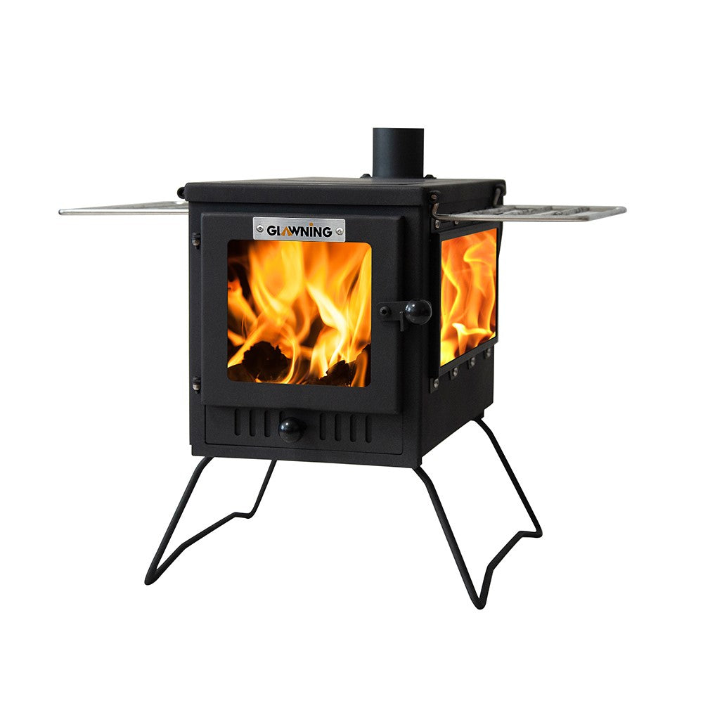Vista 'Sista': Portable Woodburning Camping Stove - glawning