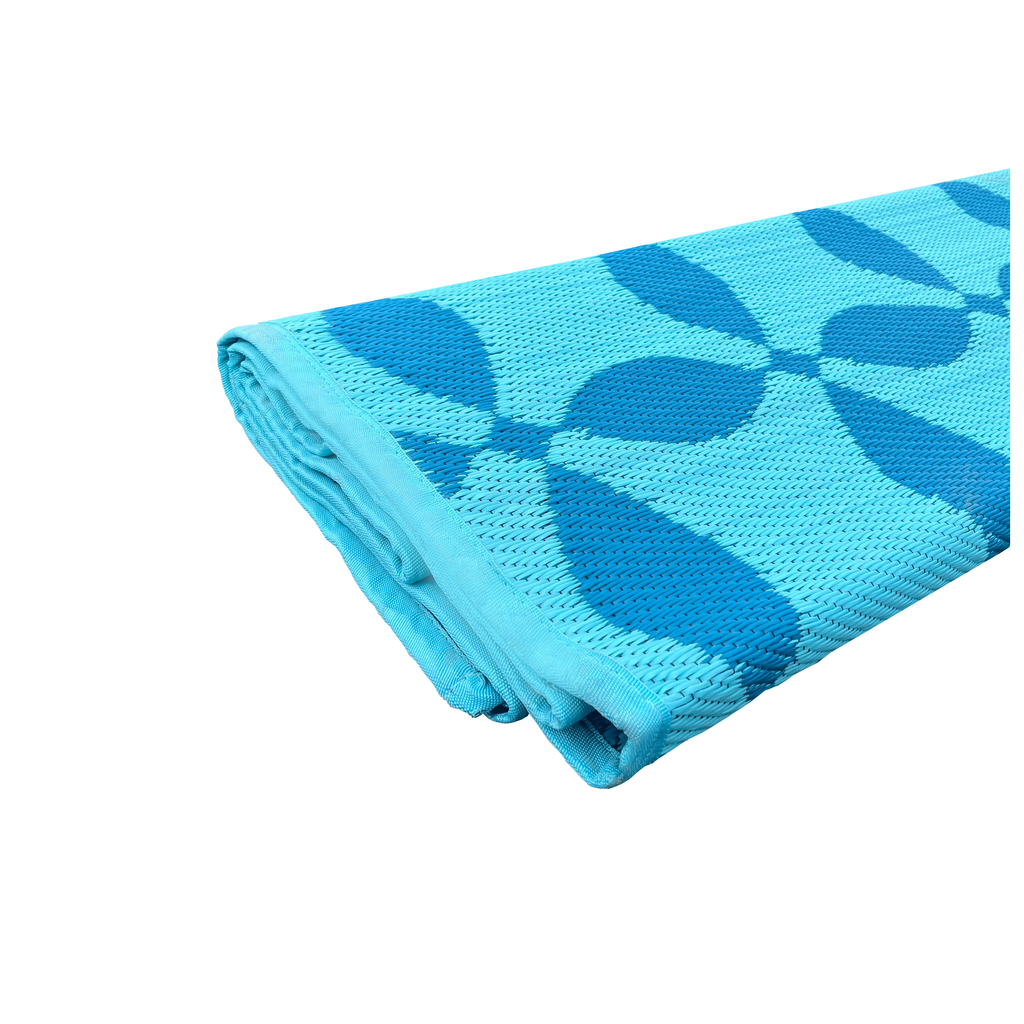 Full Moon Aqua Mat for Glawning & Bell Tents – Eco-Friendly, Made from Recycled Polypropylene (Two Halves)