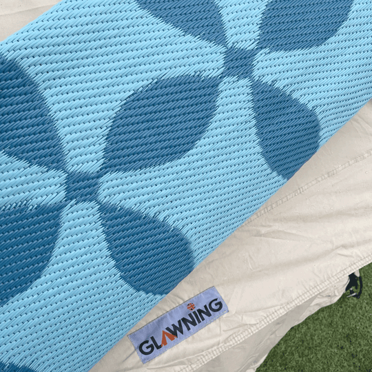 Full Moon Aqua Mat for Glawning and Bell Tents Recycled Polypropylene (two halves)