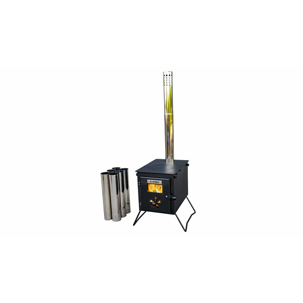 Glawning GLOW Wood Burning Tent Stove – Portable Camping & Glamping Stove