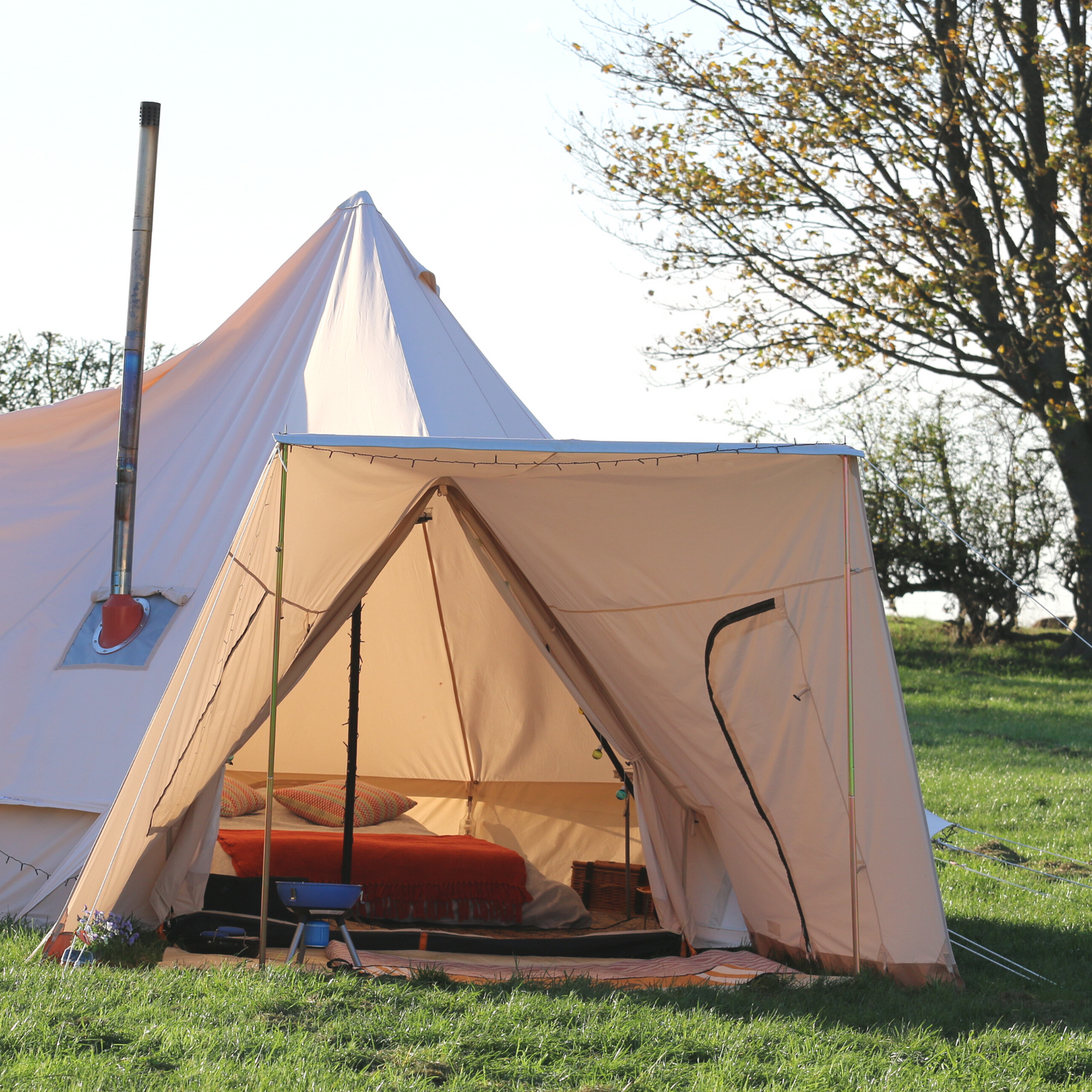 Bell clearance tent porch