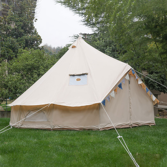 Single Door Glawning Bell Tent (Polycotton) 4m or 5m